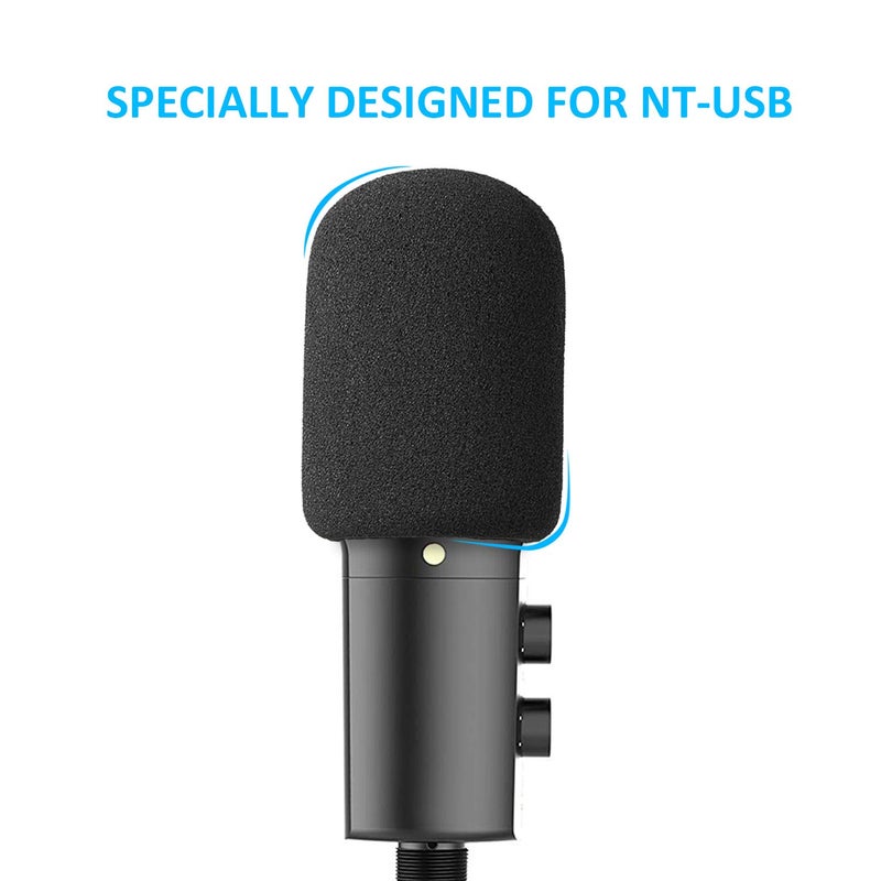 YOUSHARES Rode NT USB Microphone Windscreen - Mic Cover Foam Pop Filter Customized for Rode NT-USB Condenser Microphone - Image 4